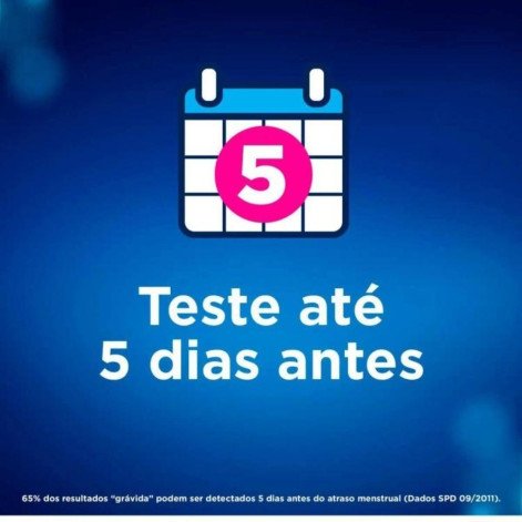 Teste De Gravidez Clearblue Digital Com Indicador de Semanas 1 Unidade