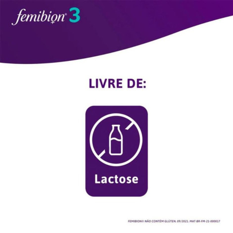 Polivitamínico Femibion 3 para Amamentação 28 Comprimidos + 28 Cápsulas