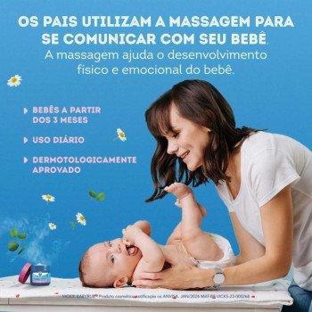 Vick BabyRub Bálsamo Infantil para Massagem Camomila 50g