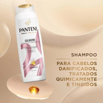 Kit Pantene Pro-V Miracles Colágeno Hidrata & Resgata Shampoo 300ml + Condicionador 150ml