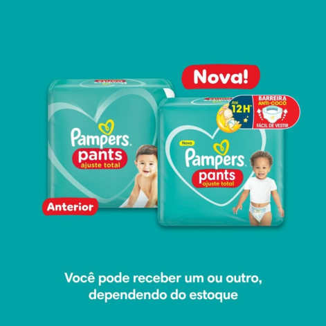 Fralda Pampers Pants Ajuste Total XXG 78 unidades