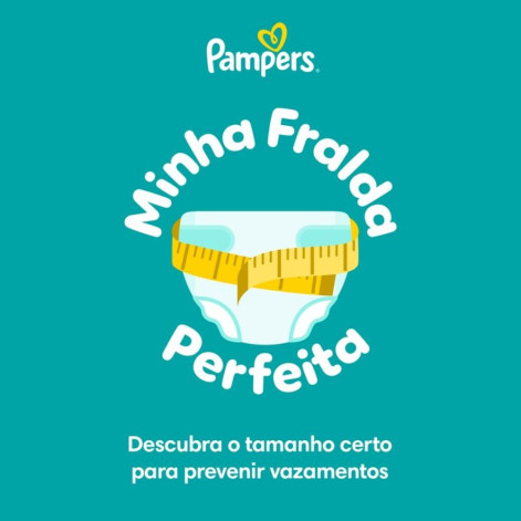 Fralda Pampers Pants Ajuste Total XXG 78 unidades