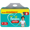 Fralda Pampers Pants Ajuste Total G 94 unidades