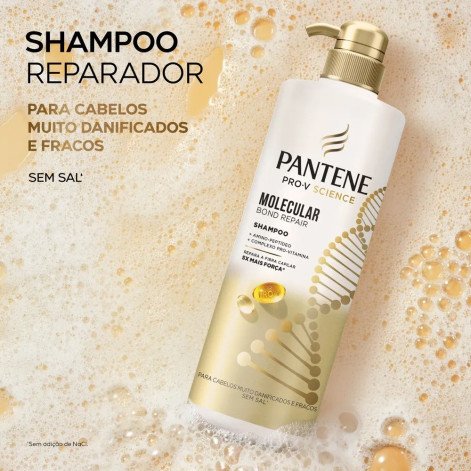 Pantene Pro-V Science Molecular Bond Repair Shampoo 510 ml