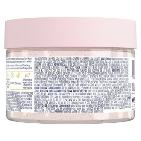 Sabonete Esfoliante Corporal Dove Beauty Scrub Romã e Manteiga de Karité 280g