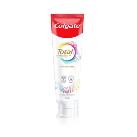 Creme Dental Colgate Total Prevenção Ativa Original Mint 140g