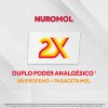 Nuromol Ibuprofeno 200mg + Paracetamol 500mg com 12 comprimidos
