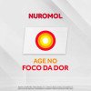 Nuromol Ibuprofeno 200mg + Paracetamol 500mg com 12 comprimidos