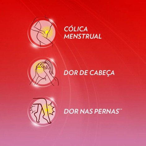 Advil Mulher Ibuprofeno 400mg 10 Cápsulas