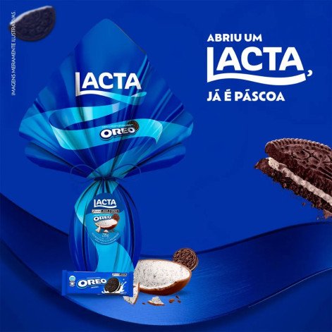 Ovo de Páscoa Lacta Oreo 239g