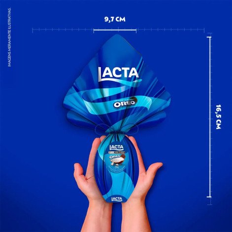 Ovo de Páscoa Lacta Oreo 239g