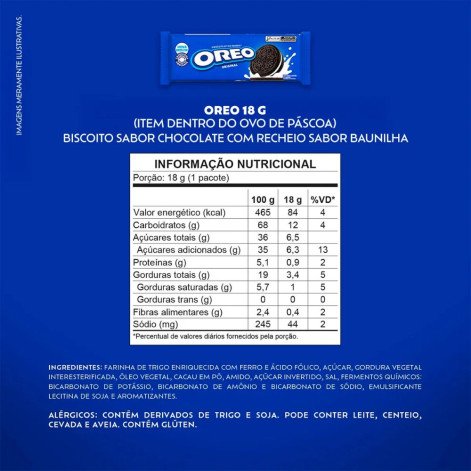 Ovo de Páscoa Lacta Oreo 239g