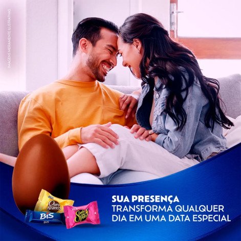 Ovo de Páscoa Lacta Favoritos 540g