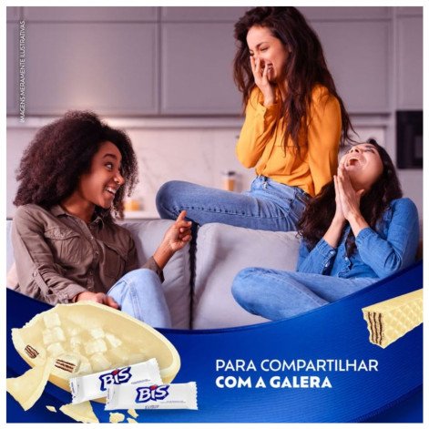 Ovo de Páscoa Lacta Bis Branco 234g