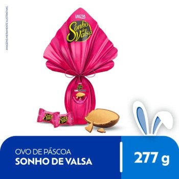 Ovo de Páscoa Lacta Sonho de Valsa 277g