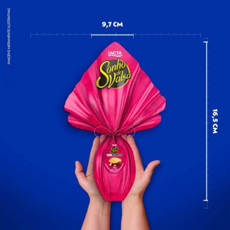 Ovo de Páscoa Lacta Sonho de Valsa 277g