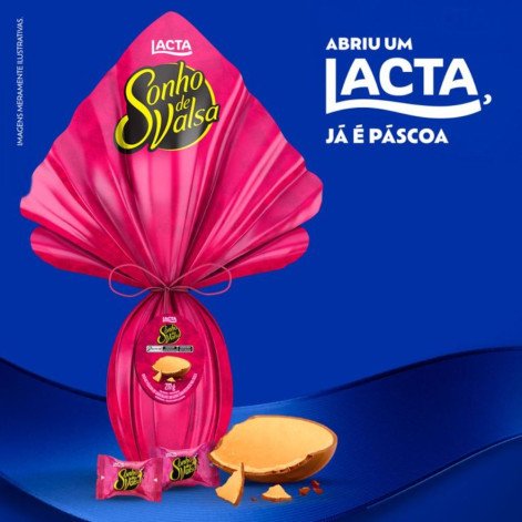 Ovo de Páscoa Lacta Sonho de Valsa 277g