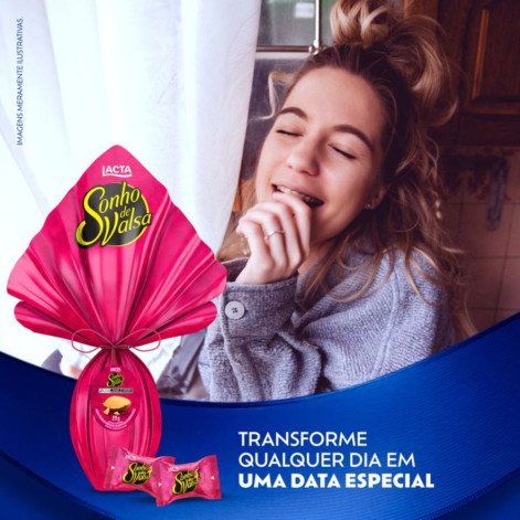 Ovo de Páscoa Lacta Sonho de Valsa 277g