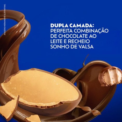 Ovo de Páscoa Lacta Sonho de Valsa 277g