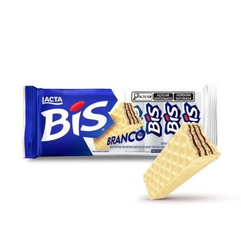 Chocolate Bis Branco Lacta 100,8g