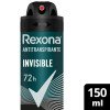 Desodorante Antitranspirante Rexona Invisible 72 Horas 150ml