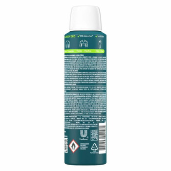 Desodorante Corporal Aerossol Rexona All Body Deo Active Fresh 150ml
