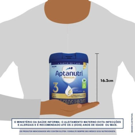 Fórmula Infantil Aptanutri Premium 3 Danone 1 a 3 anos 800g