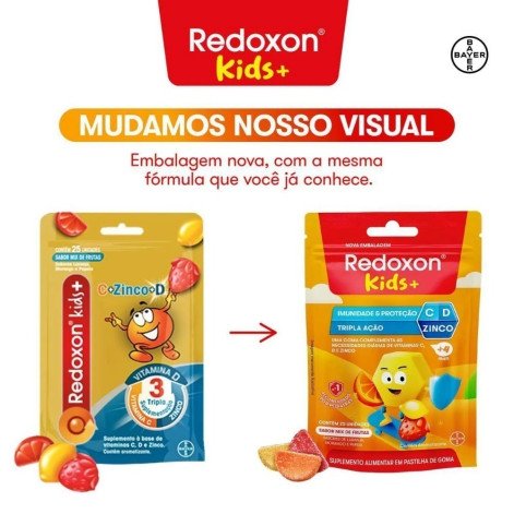Vitamina C Redoxitos Mix de Frutas 25 gomas
