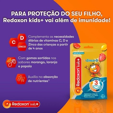 Vitamina C Redoxitos Mix de Frutas 25 gomas