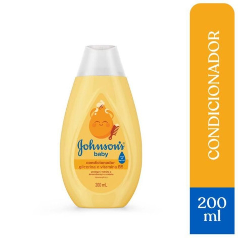 Condicionador Johnson'S Baby Regular Desembaraça Suavemente 200Ml
