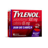 Tylenol Paracetamol 500mg + Cafeína 65mg 10 comprimidos