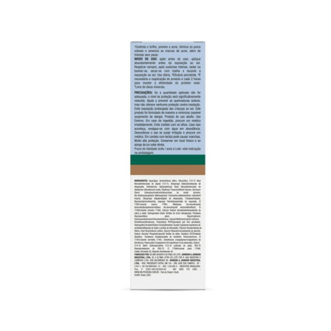Protetor Solar Facial Neutrogena Sun Fresh Derm Care Oil Control Fluido Cor 3.0 FPS80 40ml