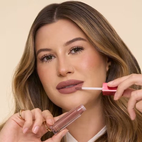 Batom Líquido Niina Secrets Skinny Matte Rosa Lótus 5ml