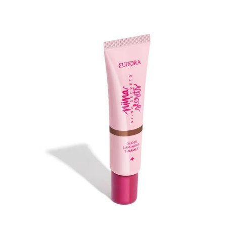 Gloss Labial Niina Secrets Luminous Summer Marrom 12ml