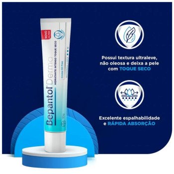 Creme Hidratante Bepantol Derma Toque Seco Oil Free Pele Normal a Seca 30g