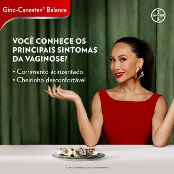 Gino-Canesten Balance Gel Vaginal Com 7 Aplicadores de 5ml Bayer