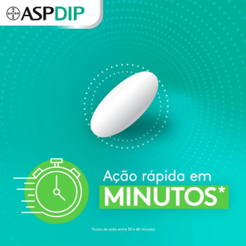 Dipirona Aspdip 500mg 30 Comprimidos Bayer