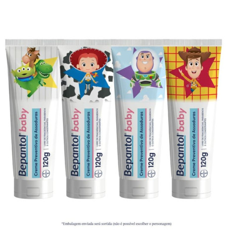 Creme Preventivo De Assaduras Bepantol Baby Toy Story 120g 1 Unidade Sortido