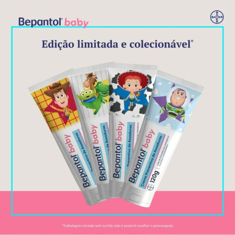 Creme Preventivo De Assaduras Bepantol Baby Toy Story 120g 1 Unidade Sortido
