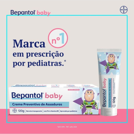 Creme Preventivo De Assaduras Bepantol Baby Toy Story 120g 1 Unidade Sortido