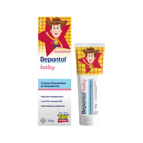 Creme Preventivo De Assaduras Bepantol Baby Toy Story 120g 1 Unidade Sortido