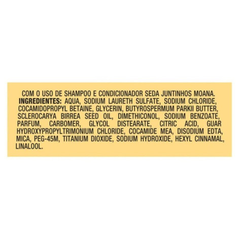 Shampoo Seda Juntinhos Moana Cachos Encantados com 300ml