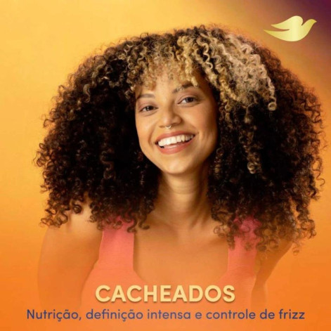 Creme para Pentear Cabelo Cacheado Dove Texturas Reais 355ml