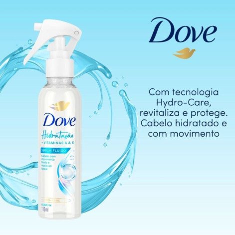 Sérum Fluido Dove Hidratação + Vitaminas A & E 110ml