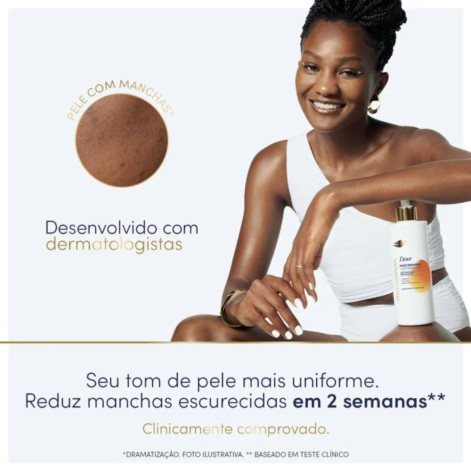 Sérum Hidratante Corporal Dove Niacinamida + Uniformizador 180ml