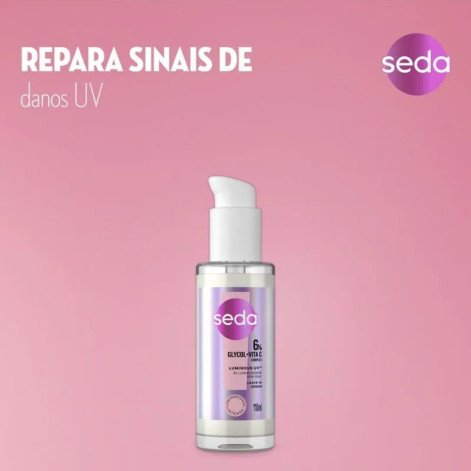Leave-In Sérum Seda Luminous UV Glycol 6% + Vita C Complex 110ml