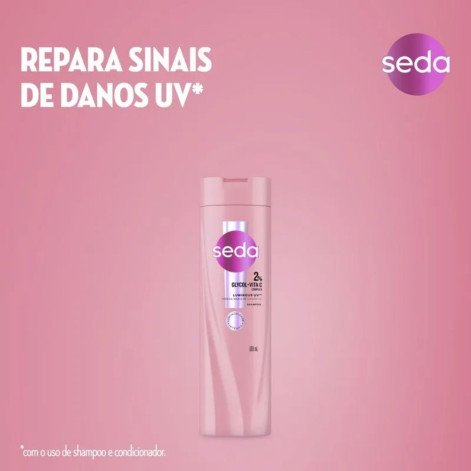 Shampoo Seda Luminous UV Glycol 2% + Vita C 300ml