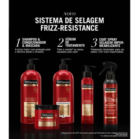 Shampoo TRESemmé Blindagem Antiumidade 650ml