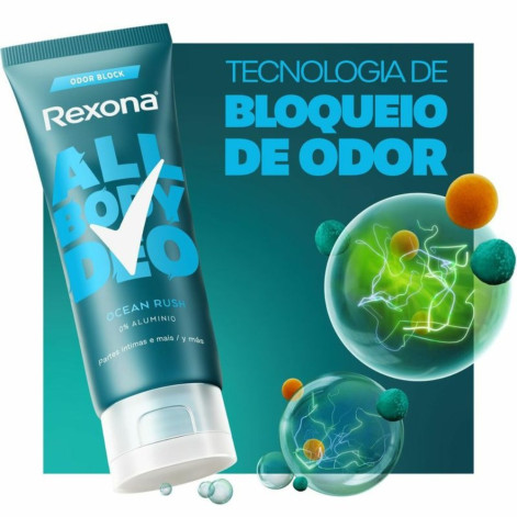 Desodorante Corporal em Creme Rexona All Body Deo Ocean Rush 75g