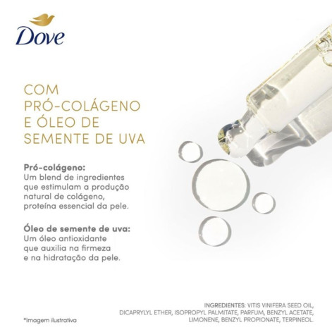 Óleo Sérum Corporal Dove Firmador 150ml
